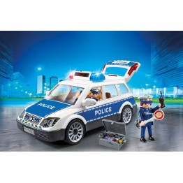 Masina de politie cu lumini si sunete Playmobil